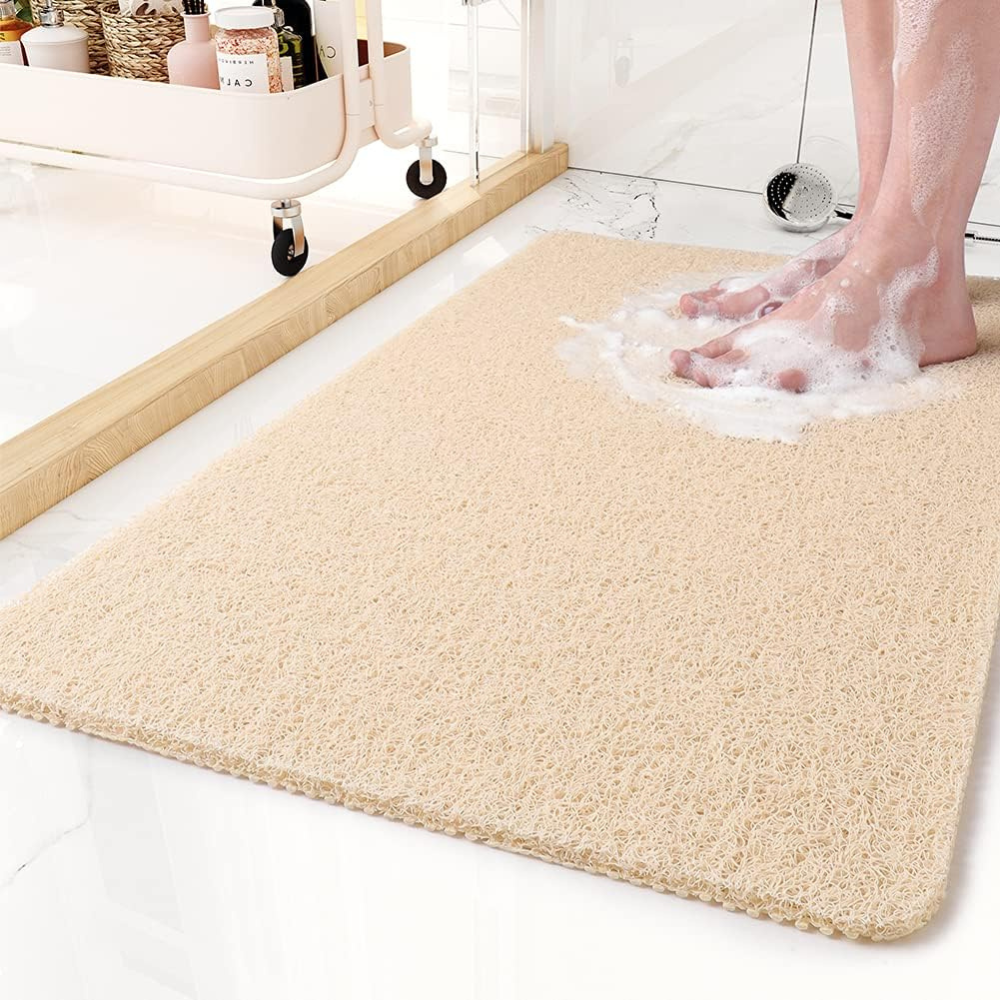 Non-Slip Shower Mat with Soft Anti-Slip Design for Safe Bathroom Use – Versatile Textured Bath Mat 6