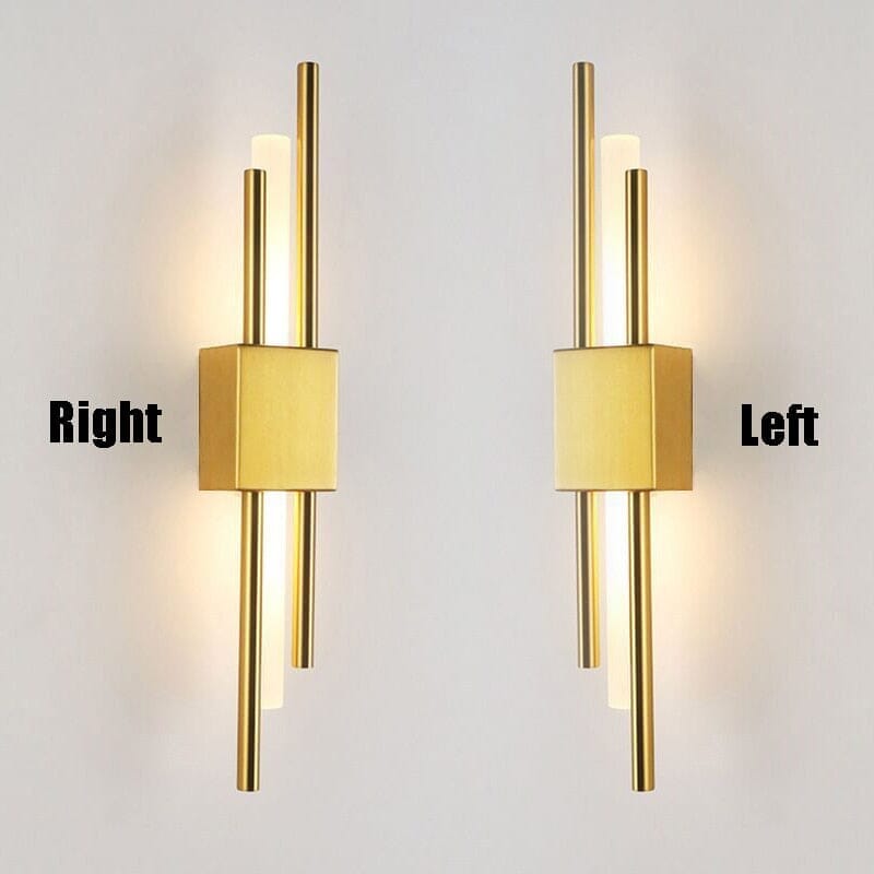 Nordic Wall Lamp Duo – Elegant Warm White Wall Sconce for Modern Spaces, Iron Construction, Easy Installation