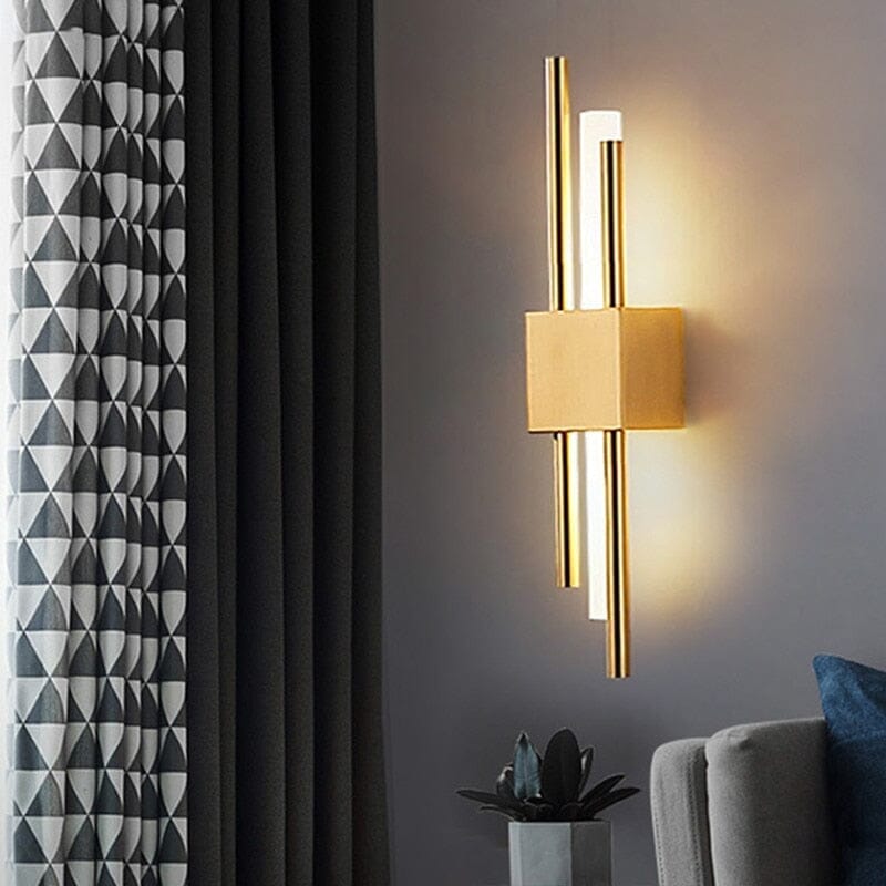 Nordic Wall Lamp Duo – Elegant Warm White Wall Sconce for Modern Spaces, Iron Construction, Easy Installation