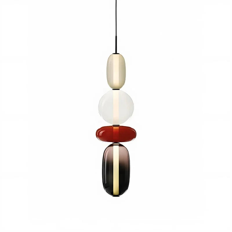 Nordic Candied Glass Pendant Light – Adjustable Kitchen Pendant Lighting for Modern Interiors 11