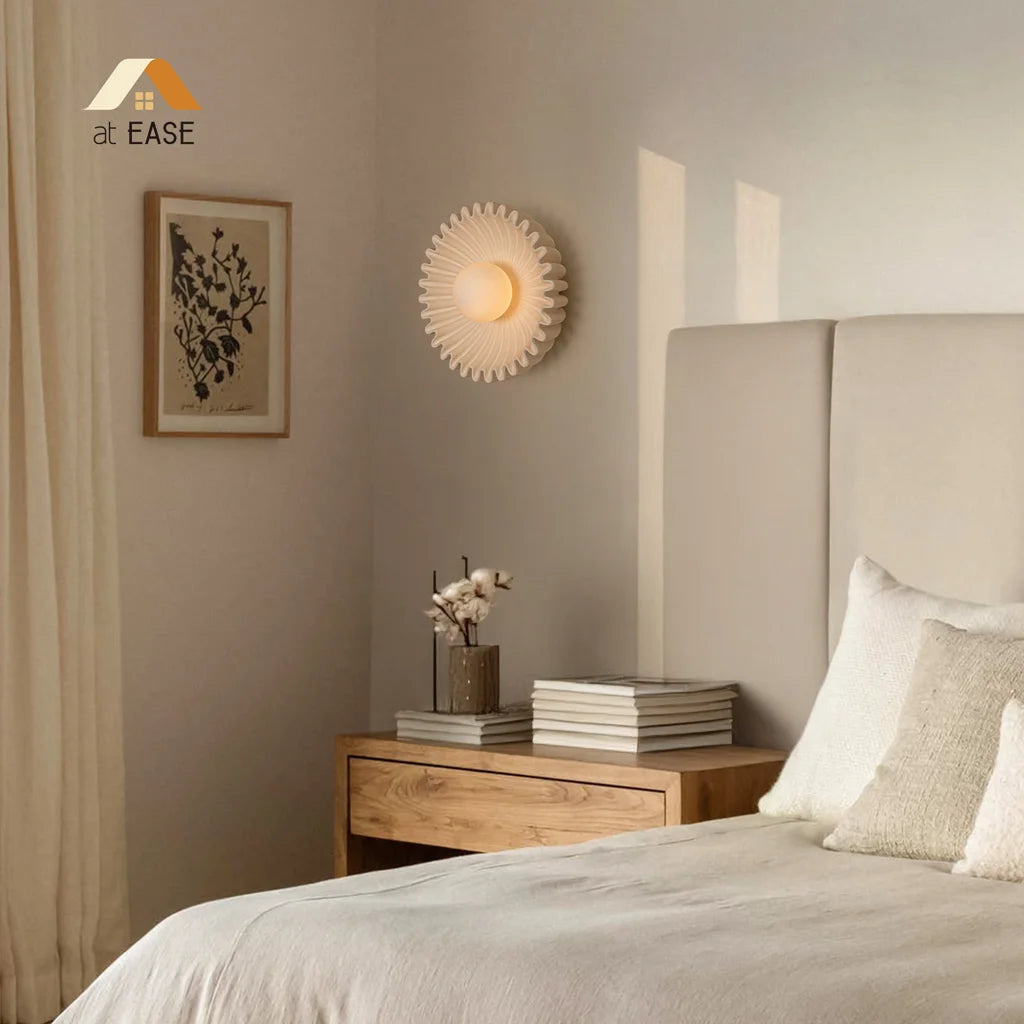 Nordic Floral Wall Light – Elegant Wall Sconce for Home Decor, Energy Efficient and Easy to Install, LED Compatible 2