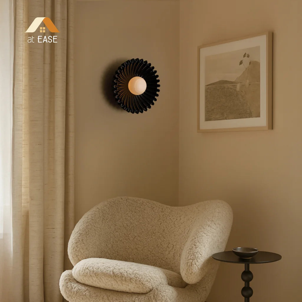 Nordic Floral Wall Light – Elegant Wall Sconce for Home Decor, Energy Efficient and Easy to Install, LED Compatible 3