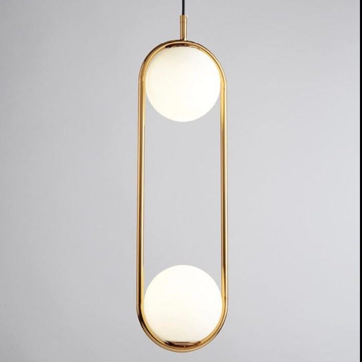 Nordic Style Glass Pendant Light Fixture – Artistic Metal and Glass Design for Kitchen Pendant Lighting 9