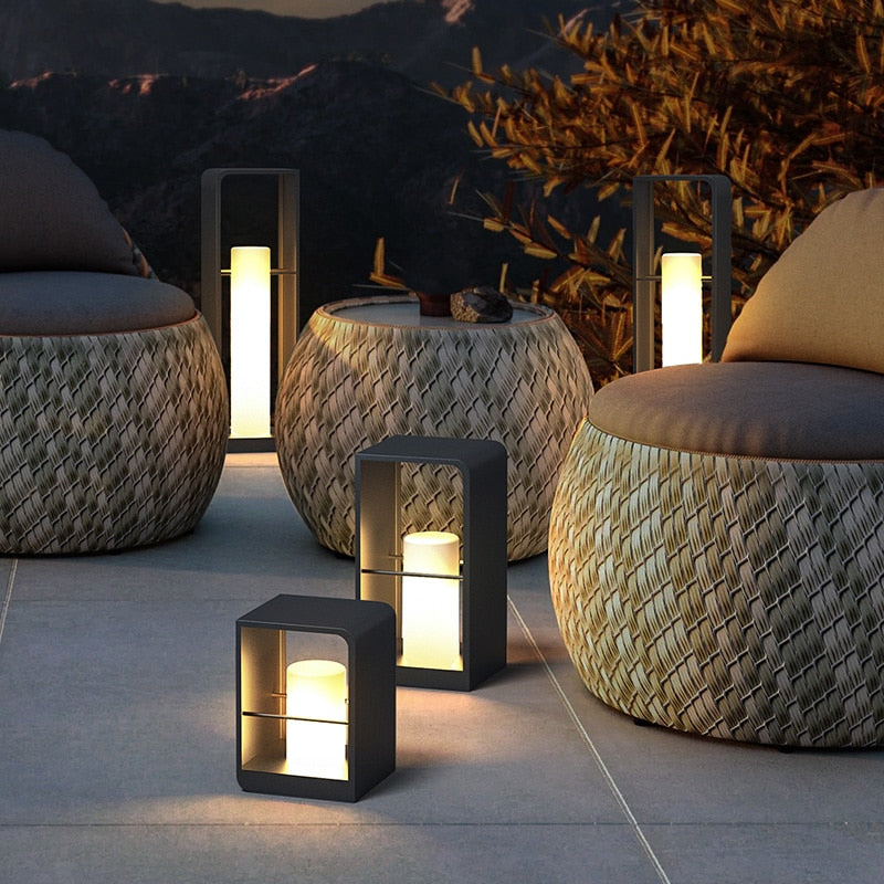 Outdoor LED Lamp - IP65 Waterproof Metal and Acrylic Design for Outdoor Wall Lights and Lanterns 1