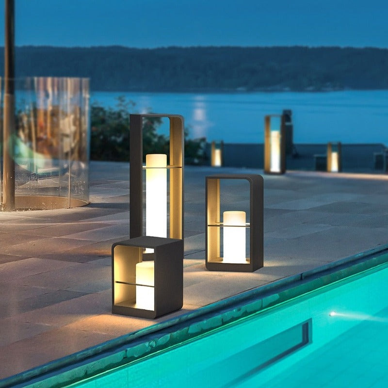 Outdoor LED Lamp - IP65 Waterproof Metal and Acrylic Design for Outdoor Wall Lights and Lanterns 4