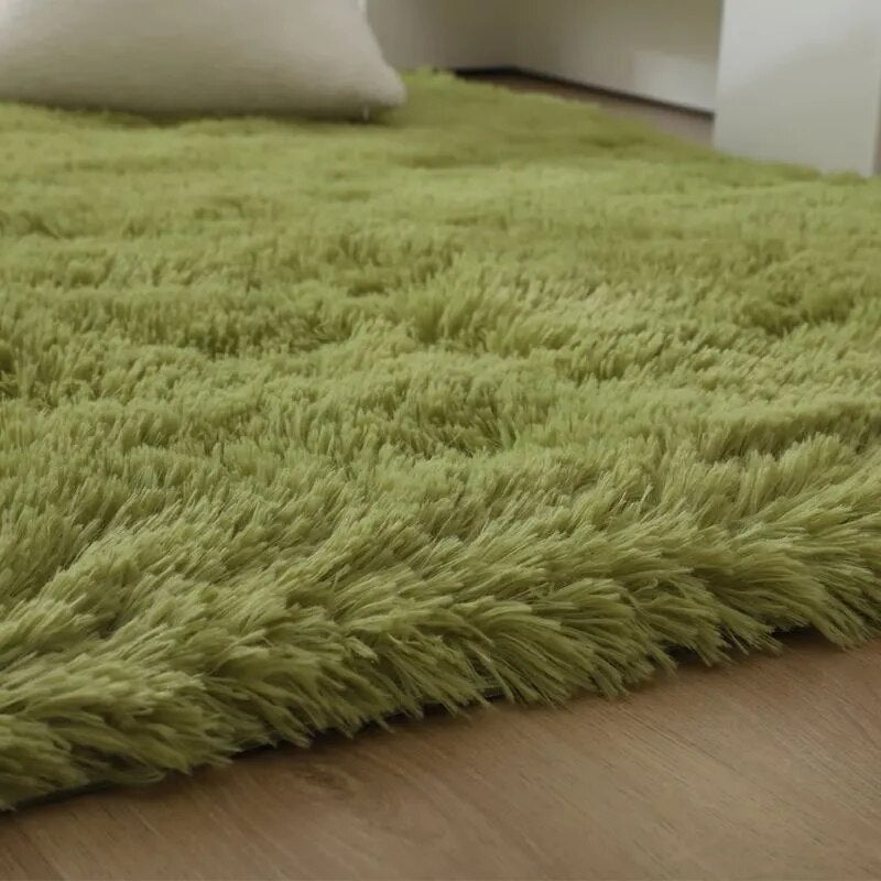 Plush Carpet with Non-Slip Backing and Modern Wilton Style