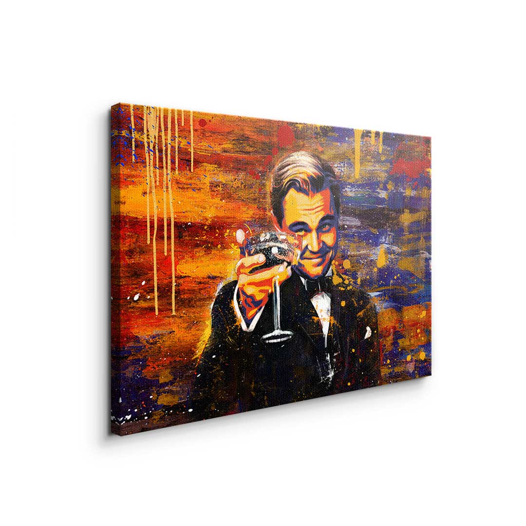 Premium Canvas Wall Art - Chapeau Motif, Ready to Hang, Handmade in Germany with Certificate of Authenticity 5