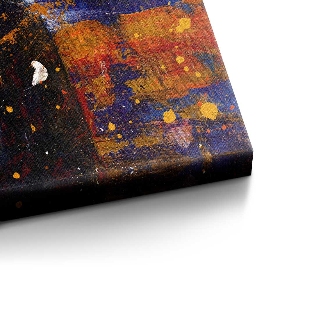 Premium Canvas Wall Art - Chapeau Motif, Ready to Hang, Handmade in Germany with Certificate of Authenticity 6