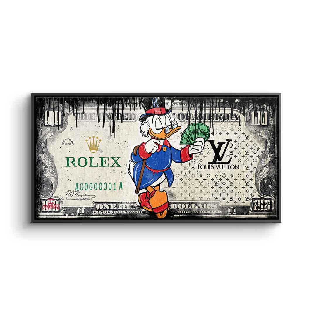 Premium Canvas Wall Art - Royal Duck 2.0 - Ready to Hang Canvas Print, Handmade in Germany, UV-Resistant, Eco-Friendly 11