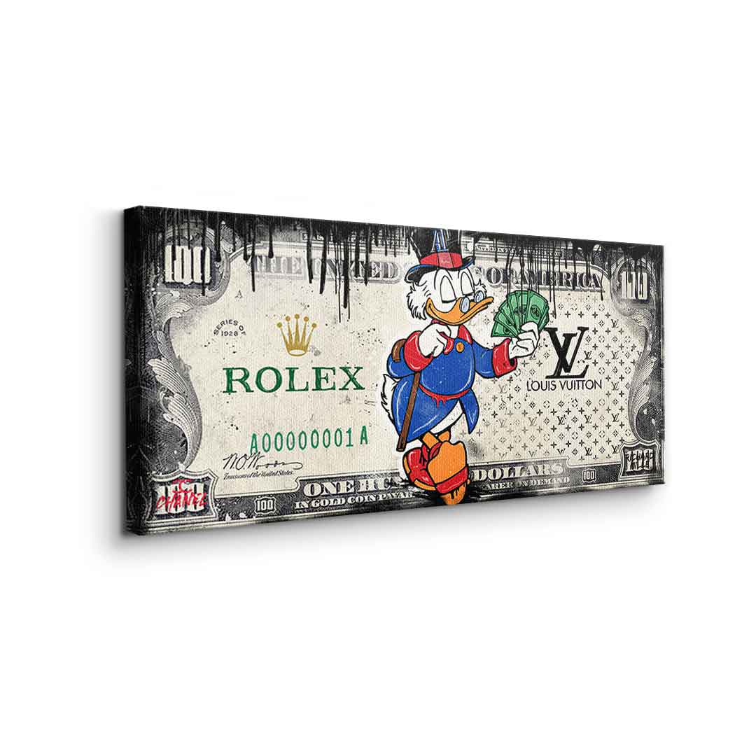 Premium Canvas Wall Art - Royal Duck 2.0 - Ready to Hang Canvas Print, Handmade in Germany, UV-Resistant, Eco-Friendly 6