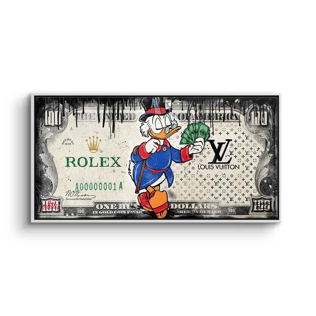 Premium Canvas Wall Art - Royal Duck 2.0 - Ready to Hang Canvas Print, Handmade in Germany, UV-Resistant, Eco-Friendly 8