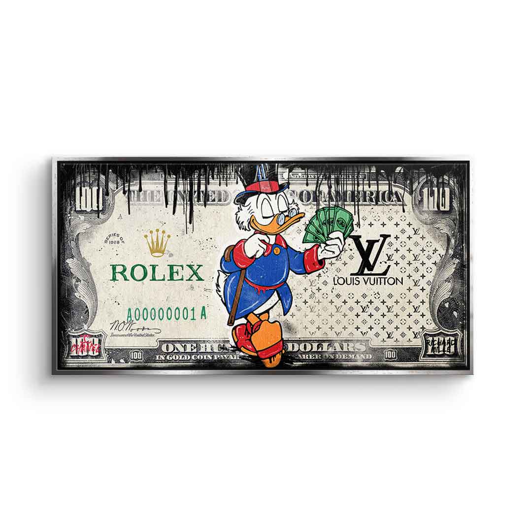 Premium Canvas Wall Art - Royal Duck 2.0 - Ready to Hang Canvas Print, Handmade in Germany, UV-Resistant, Eco-Friendly 9