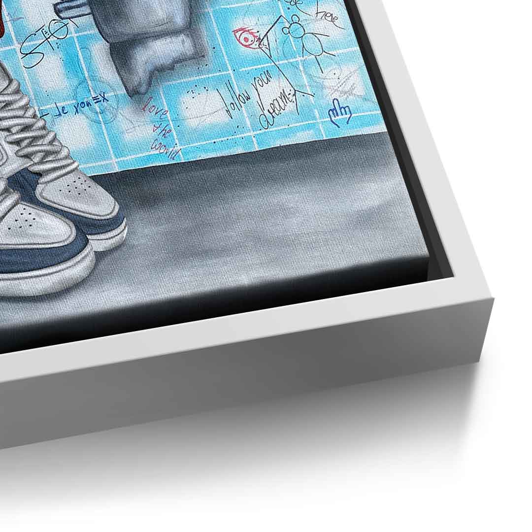 Premium Canvas Wall Art - The Stinker Thinker by Sabrina Seck, Ready to Hang, Handcrafted, UV-Resistant, Sustainable Materials 8