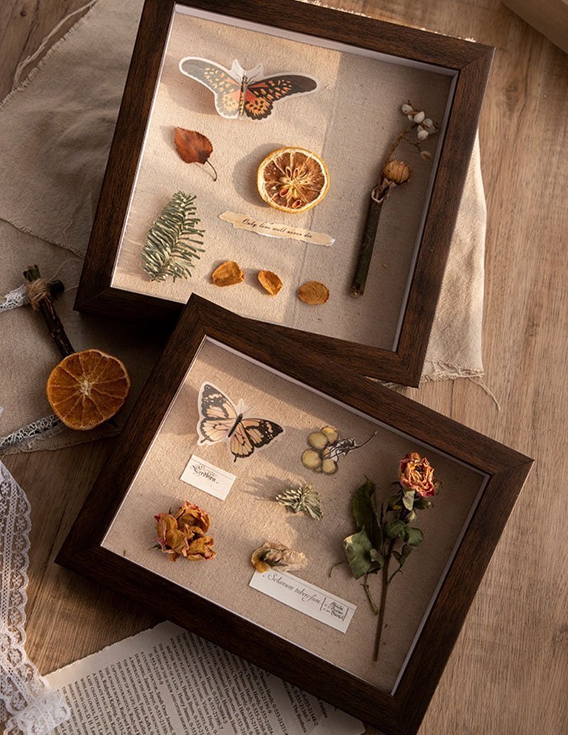 Rectangular Wood Picture Frame, 10 x 15 cm, Nut Brown and White – Wall Hanging and Tabletop Photo Frame for Modern Home Decor 4