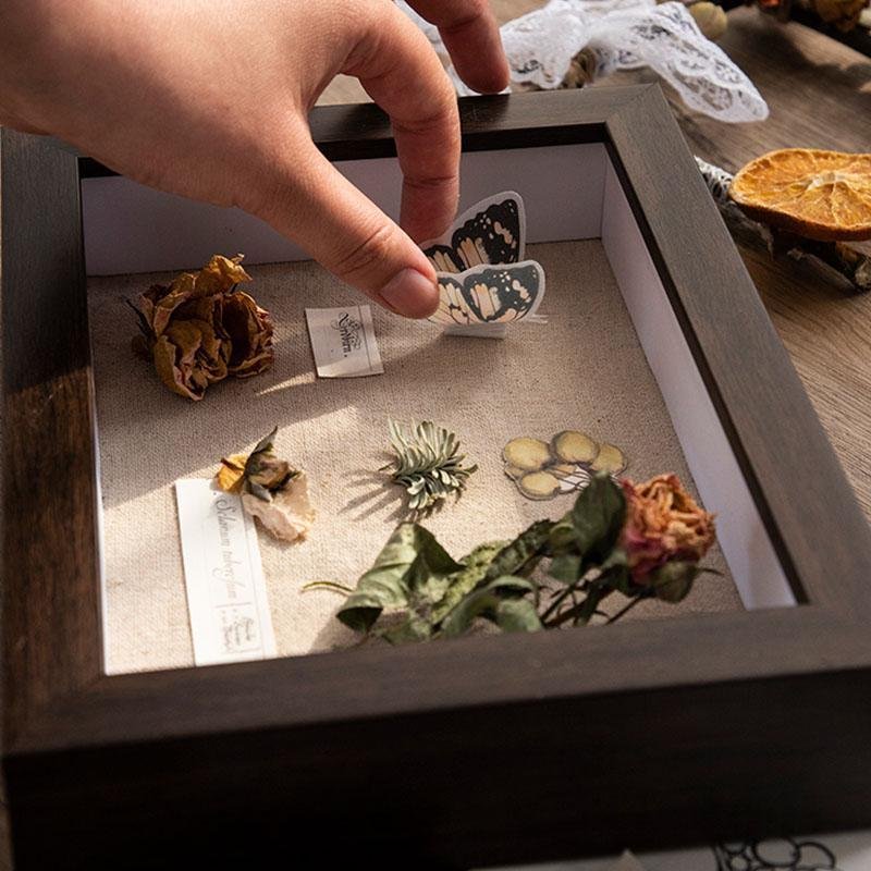 Rectangular Wood Picture Frame, 10 x 15 cm, Nut Brown and White – Wall Hanging and Tabletop Photo Frame for Modern Home Decor 7