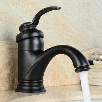 Round Lead-Free Brass Bathroom Faucet