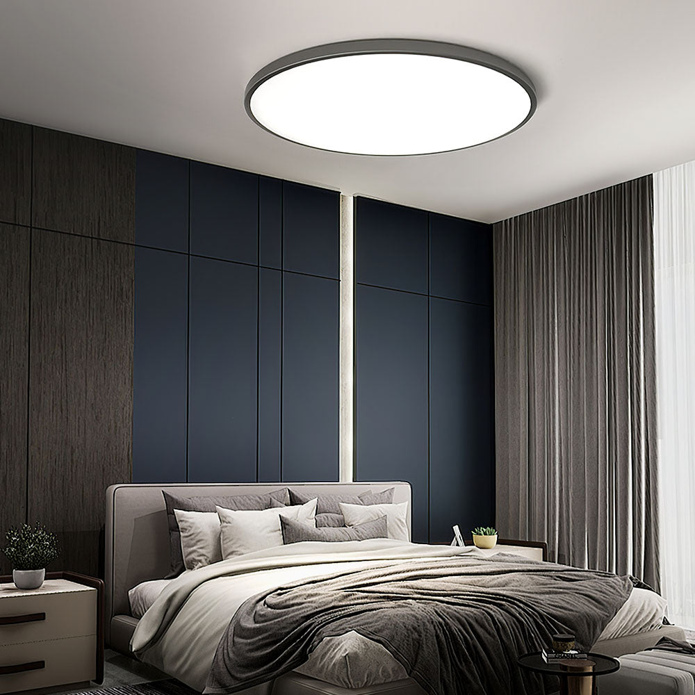 Round LED Flush Mount Ceiling Light Fixture – Minimalist Design, Multiple Sizes, Energy Efficient Lighting for Home 2