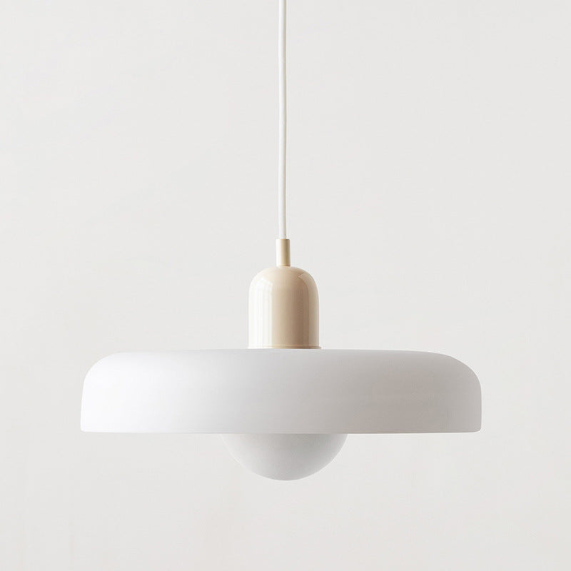 Bauhaus Glass Pendant Light – Colorful Design – Retro Ceiling Lamp