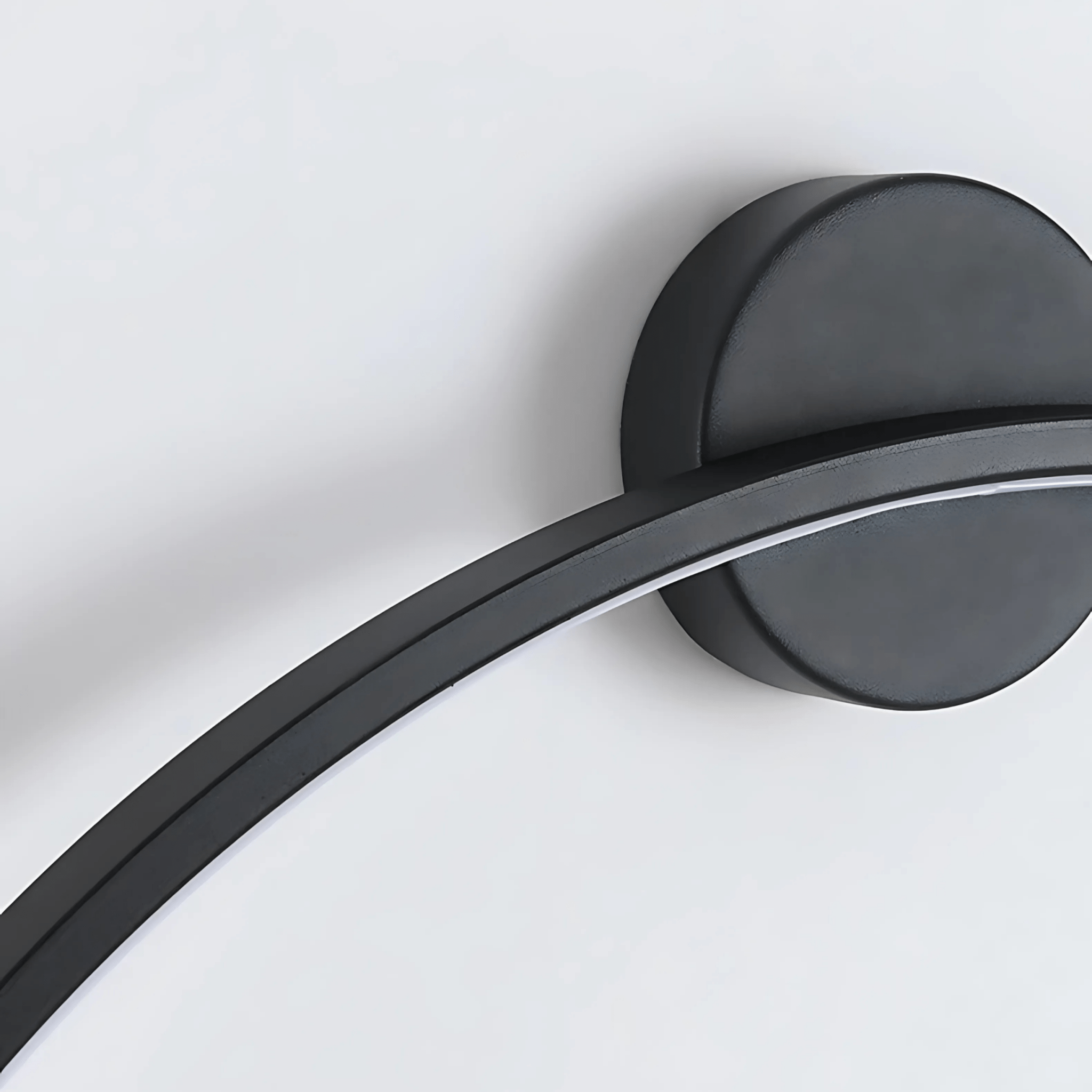 Satin Black Wall Light – Dimmable LED Modern Sconce for Indoor Use, Metal Fixture, Multiple Sizes Available 8