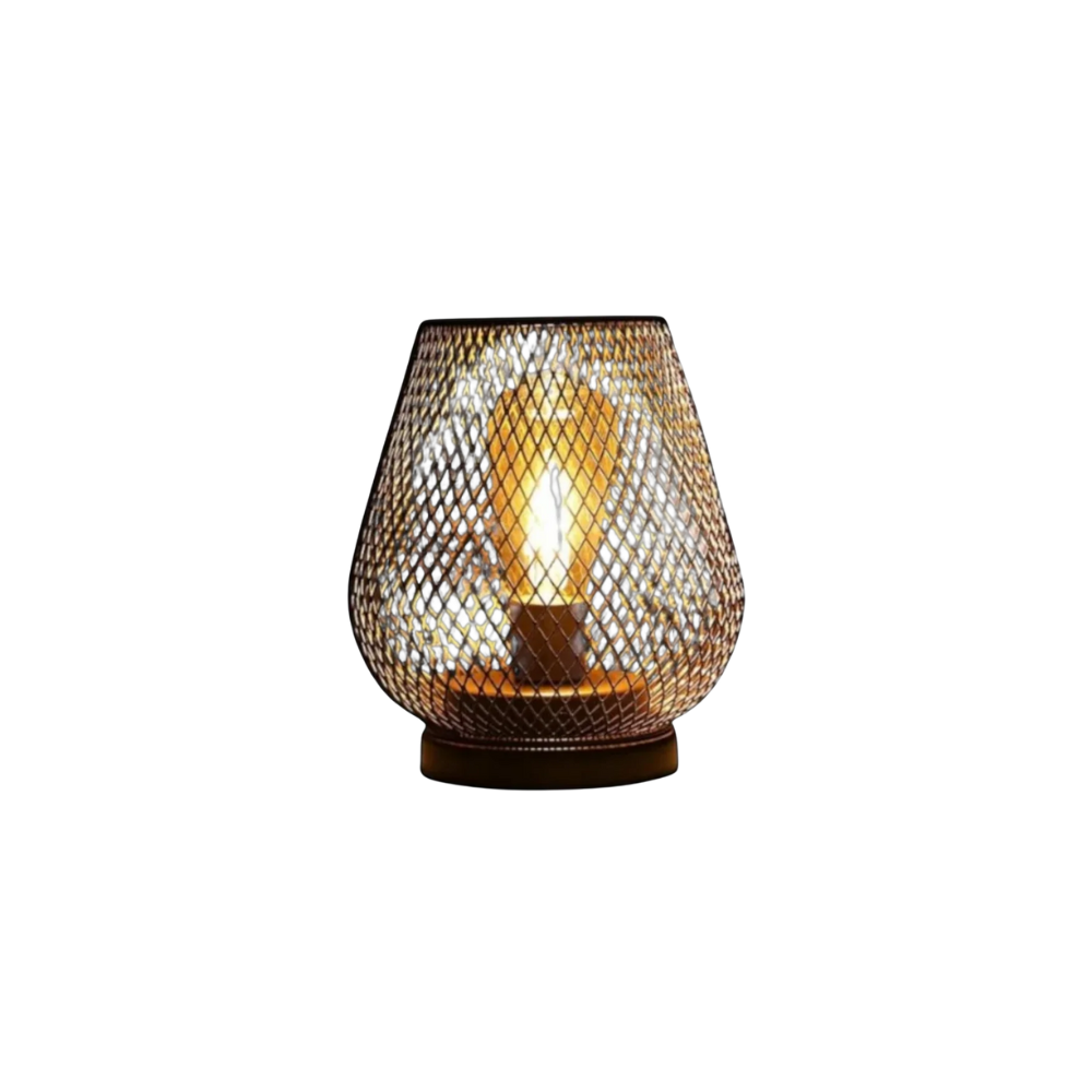 Sculptural Night Light with Warm Golden Glow – Modern Decorative Accent Lamp for Calming Atmosphere and Versatile Placement 0
