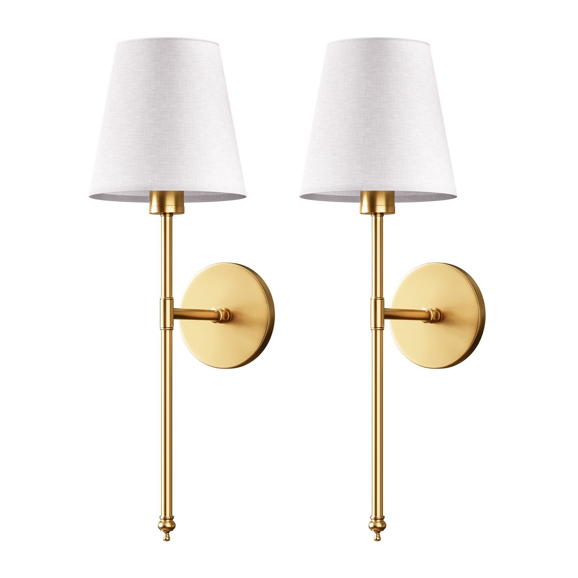 Set of 2 Battery Operated Wall Sconces – Wireless Decorative Wall Lights for Easy Installation and Modern Home Decor 0