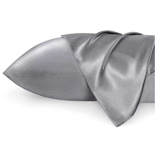 Silk Pillowcase Set for Hair and Skin Care – 100% Mulberry Silk, 2 Pack, Standard Size, Machine Washable 0