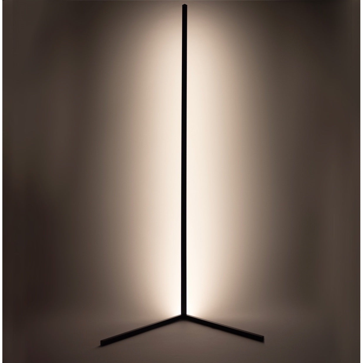 Slim LED Corner Lamp with Adjustable Brightness – Modern Light Fixture for Living Room or Bedroom 0