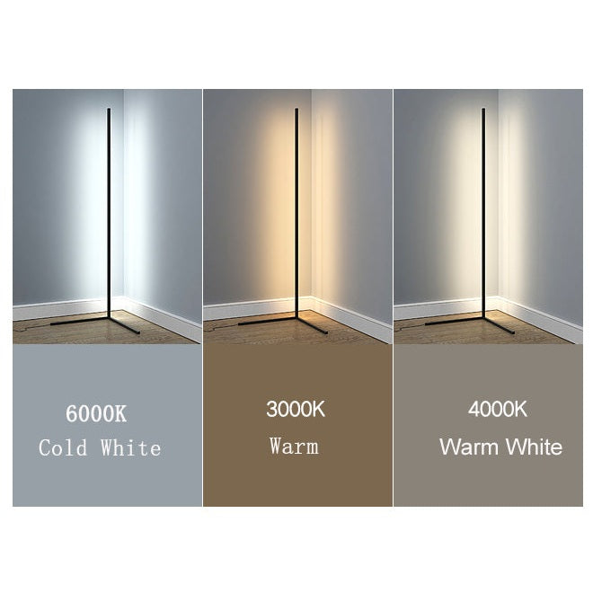 Slim LED Corner Lamp with Adjustable Brightness – Modern Light Fixture for Living Room or Bedroom 4