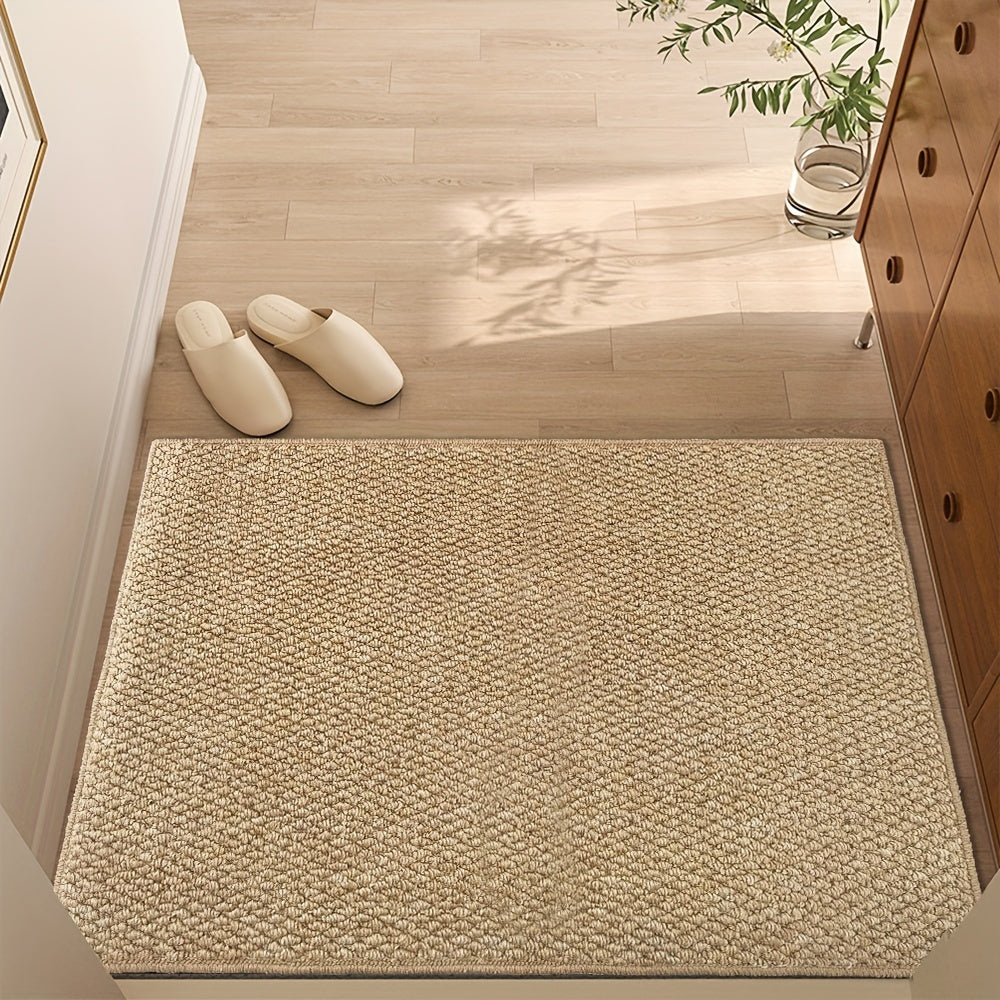 Soft Absorbent Jute Style Door Mat for Indoor and Outdoor Use – Slip-Resistant, Easy to Clean, Neutral Color, 50x80 cm, 60x90 cm, 80x120 cm 4