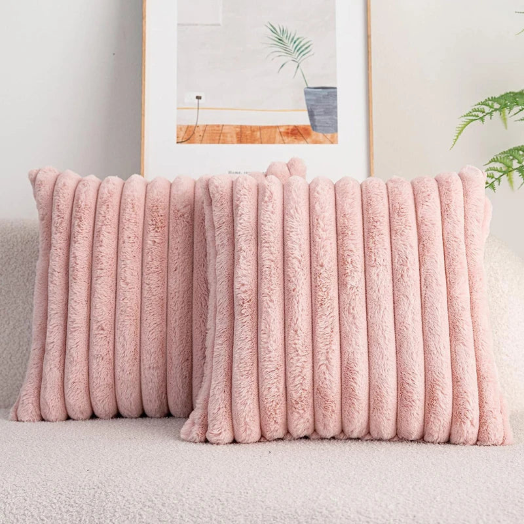 Soft Decorative Throw Pillow, Plush Cushion for Couch and Bed, 45x45 cm, Modern Accent for Stylish Interiors 0