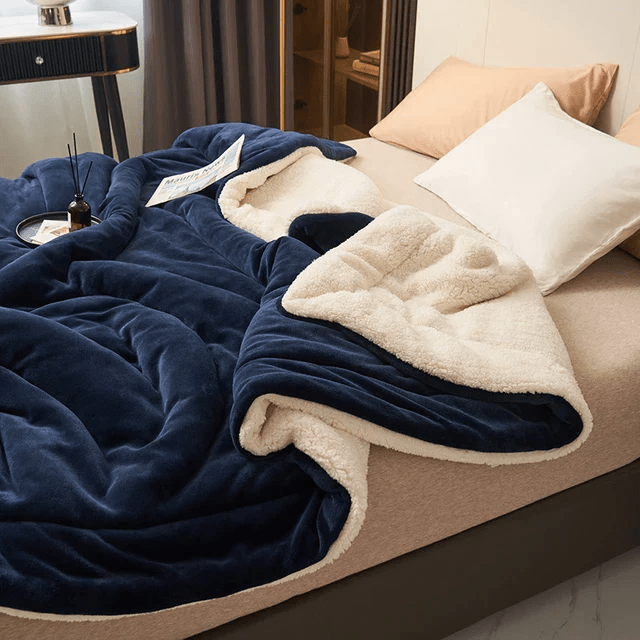 Soft Flannel Fleece Blanket – Cozy Machine Washable Throw for Sofa and Bed – Multiple Sizes Available 2