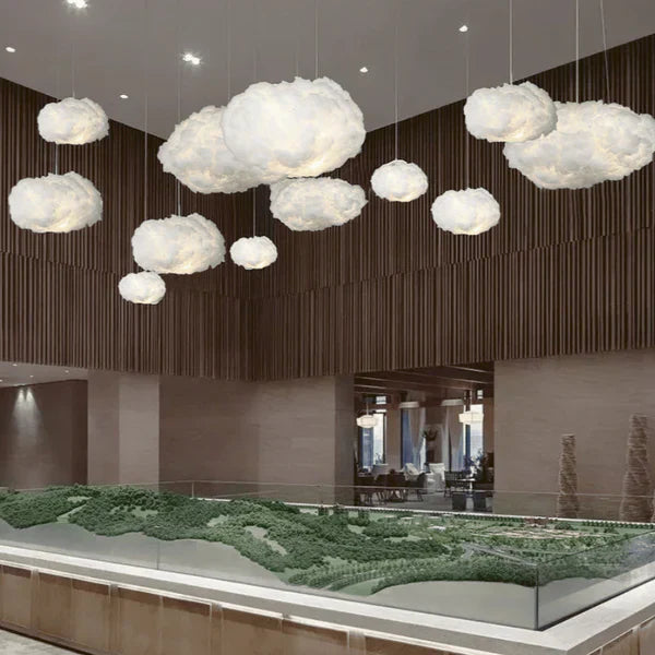 Soft LED Ceiling Light Fixture - Dreamy Cloud Lamp for Bedroom and Living Room Decor 1