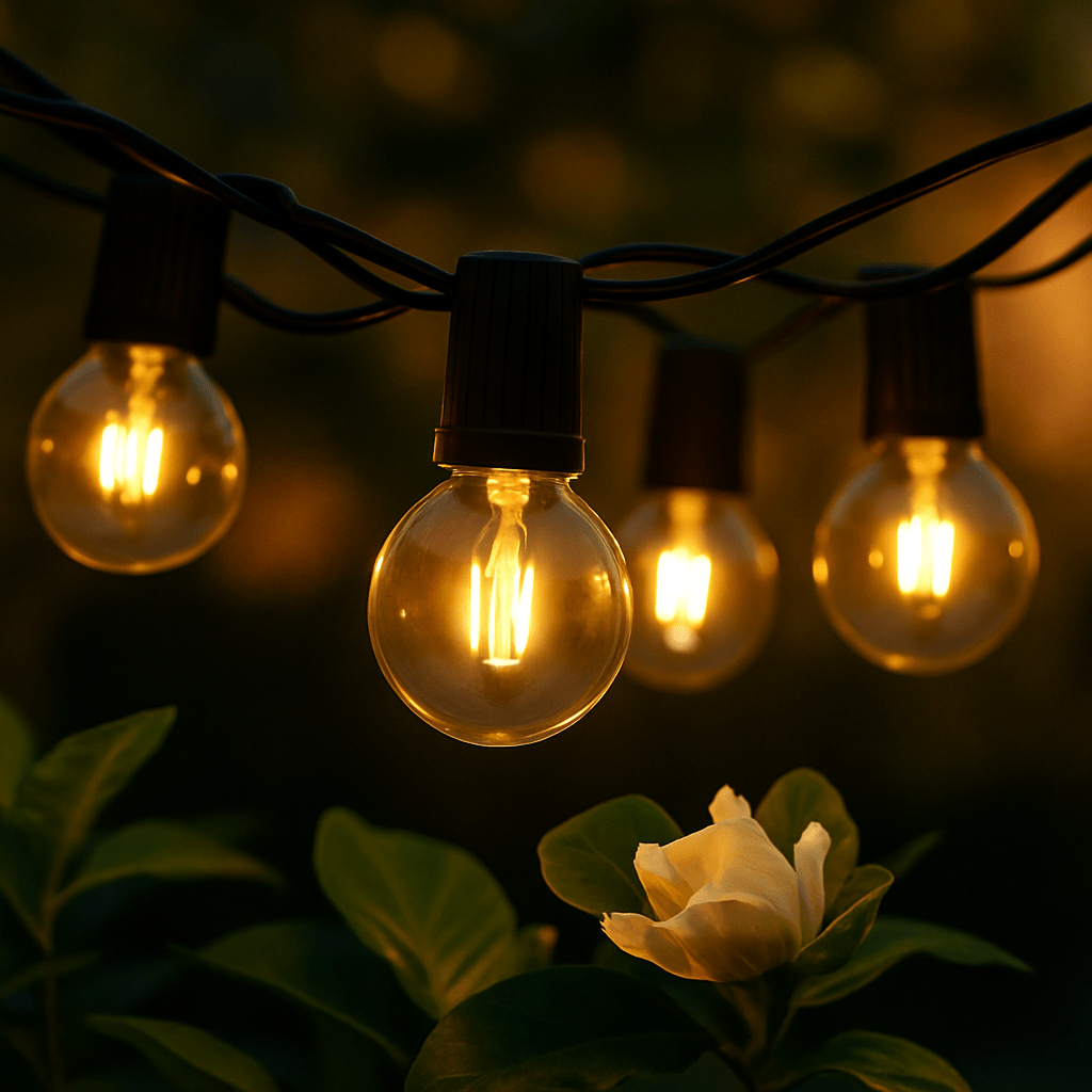 Solar String Lights 20m Waterproof Outdoor Fairy Lights with Remote Control and Adjustable Brightness – Perfect for Parties and Events