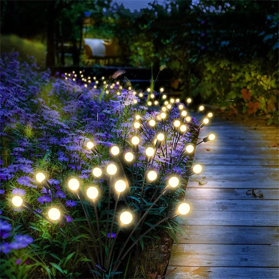 Solar Garden Lights with Enchanting Firefly Design – Outdoor LED Lights for Patios, Pathways, and Balconies 2