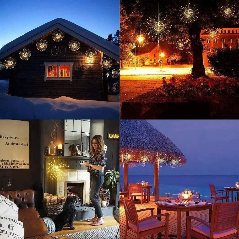 Solar LED String Lights with Remote Control – 480 Waterproof Fairy Lights for Outdoor Decoration 5