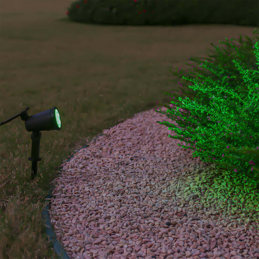 Solar Powered Outdoor Floor Light – Modern Black Design, 30.5CM Height, Weather Resistant Solar Garden Lights for Pathways and Patios 4