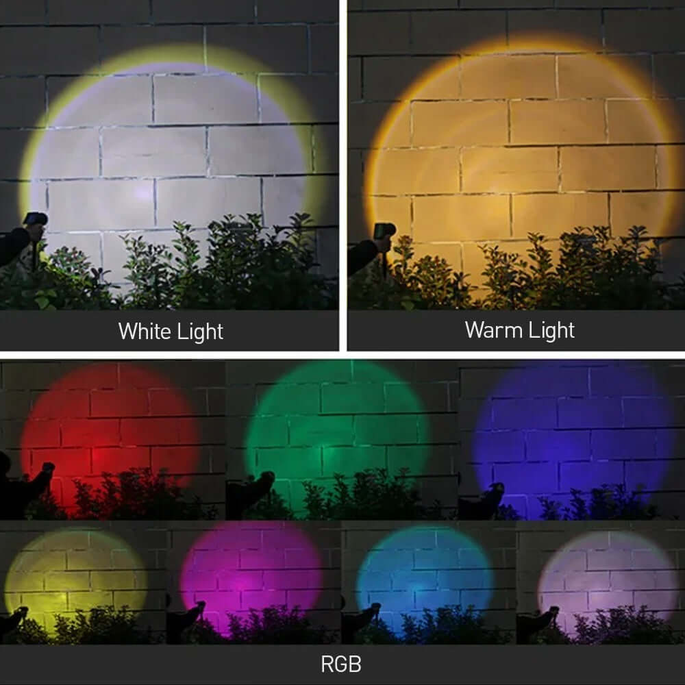 Solar Powered Outdoor Floor Light – Modern Black Design, 30.5CM Height, Weather Resistant Solar Garden Lights for Pathways and Patios 6