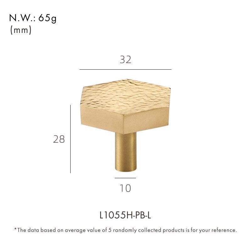 Solid Brass Aztec Pull Handle with Hammered Pattern – Elegant Kitchen Cabinet and Drawer Handle for Modern Interiors 17