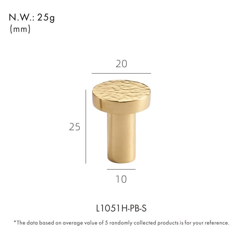 Solid Brass Aztec Pull Handle with Hammered Pattern – Elegant Kitchen Cabinet and Drawer Handle for Modern Interiors 8