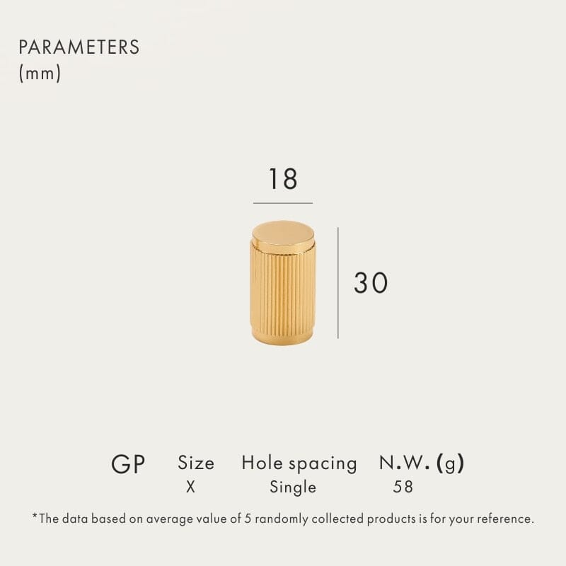 Solid Brass Door Handle with Stripe Pattern – Elegant Kitchen and Internal Door Handle for Modern Interiors 0