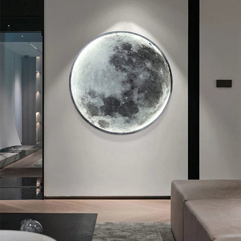 Soothing Moonlight Lamp with Realistic Surface – Relaxing LED Night Light for Bedrooms and Living Rooms 1