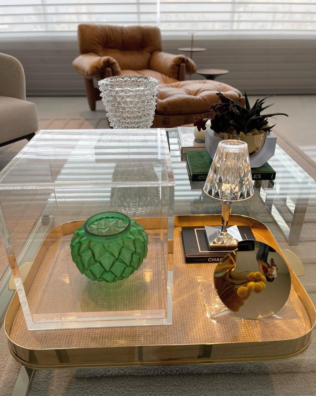 Sparkle Glam Touch Sensor Table Lamp – USB Rechargeable Color Changing Crystal Design for Bedside or Desk Use 6