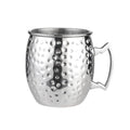 1 piece hammered silver