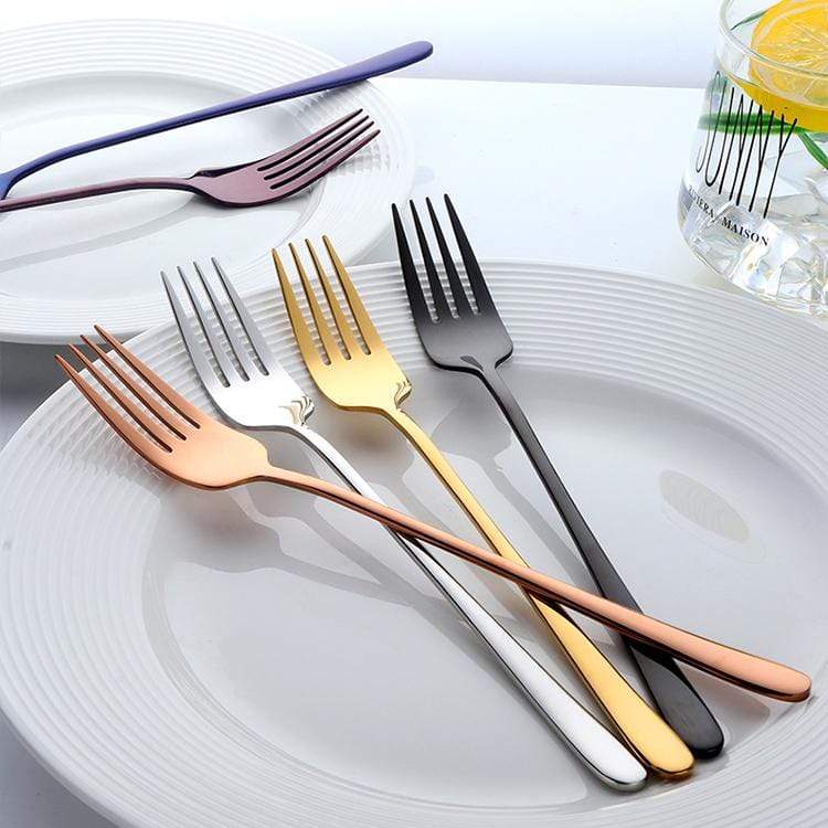 Stainless Steel Dining Fork – Modern Design, Durable Utensil for Elegant Table Settings 2