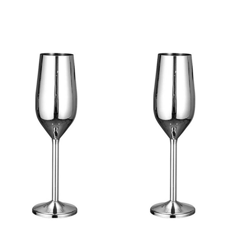 Stainless Steel Glass Set - 500ml Unbreakable Drinkware for Cocktails, Desserts, and Fruit Salads - Dishwasher Safe 9