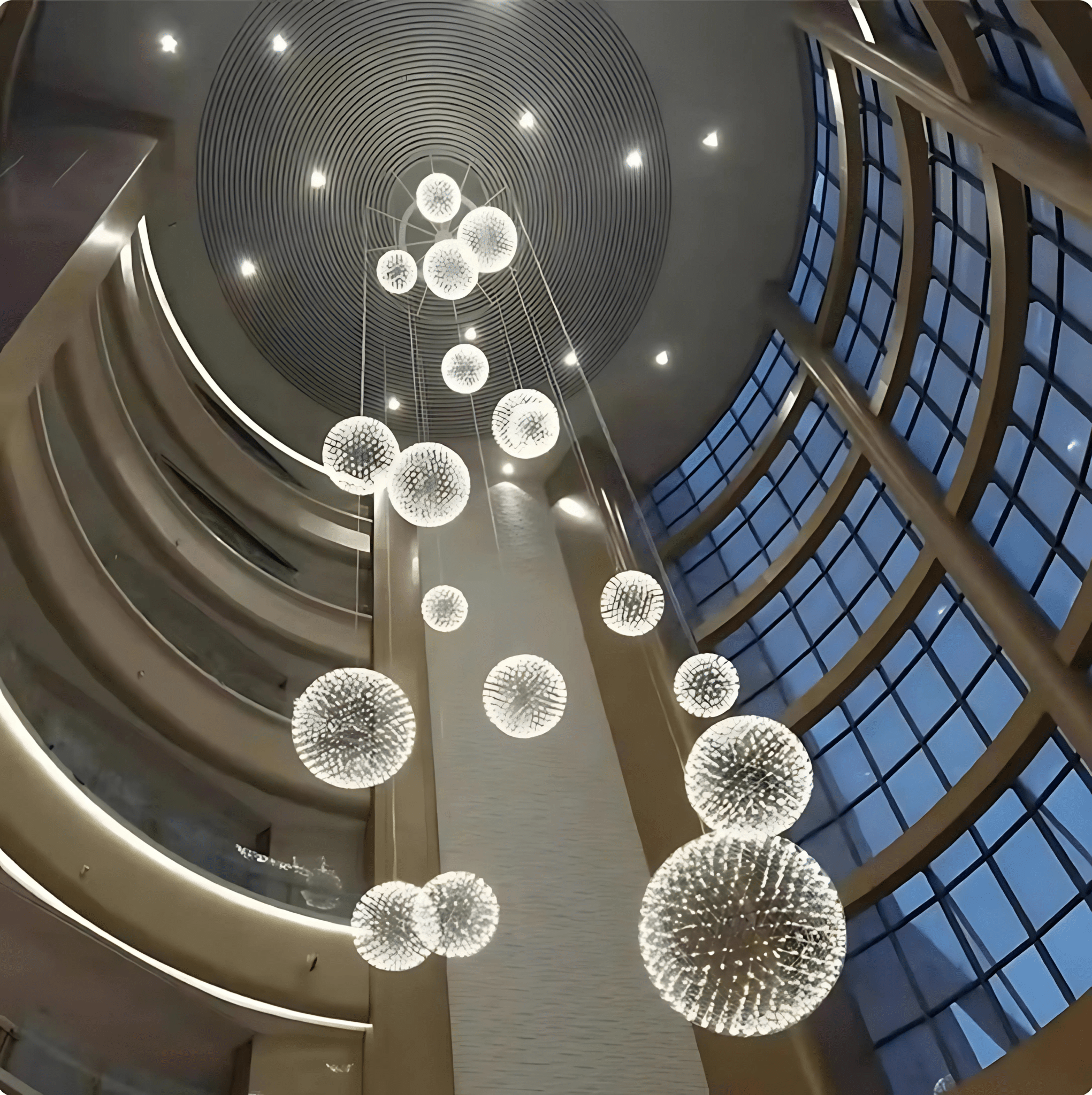 Starburst Pendant Light in Chrome or Gold Finish – Modern Ceiling Light Fixture for Kitchen and Home Decor 2