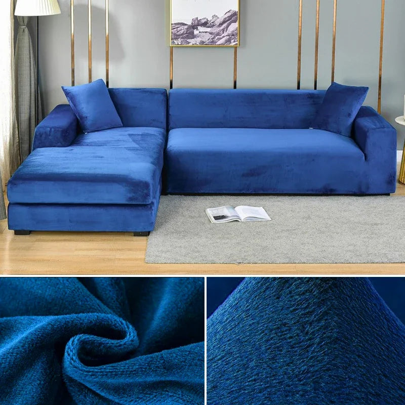 Stretch-Fit Machine-Washable Pet Sofa Cover