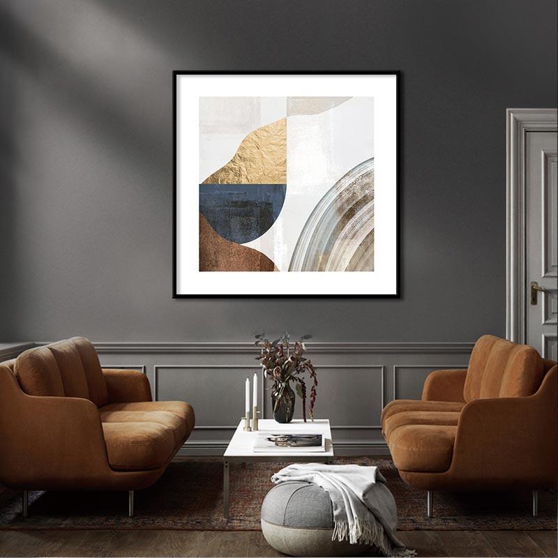 Stretched Canvas Wall Art - Elegant Patterns in Light for Home Decor, 24x36 Inches, Ready to Hang 6