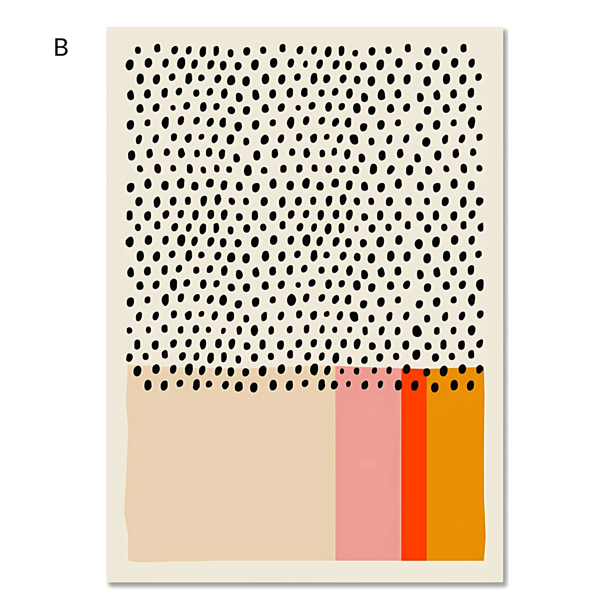 Vibrant Abstract Canvas Prints – High-Quality 280gsm Art for Home and Office Decor 15