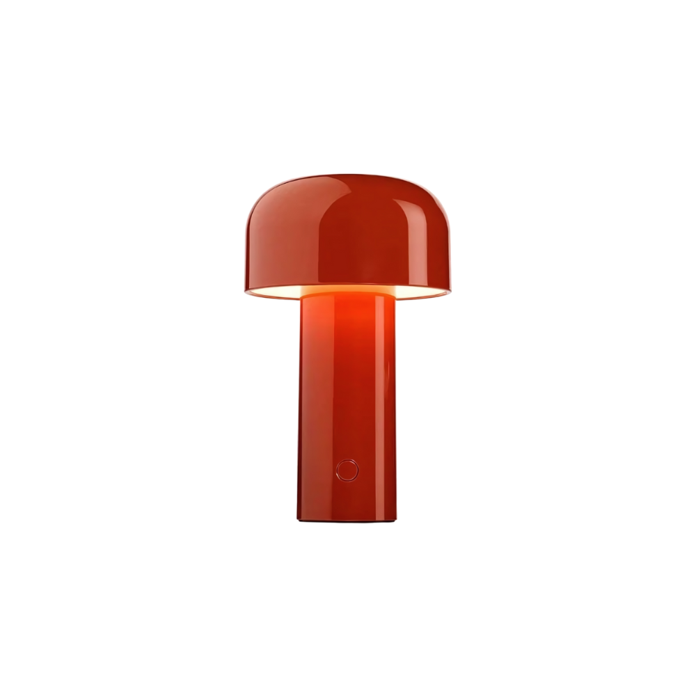 Whimsical Mushroom Table Lamp – Rechargeable Cordless Bedside Lamp for Home Decor, Portable Wireless Nightlight 0